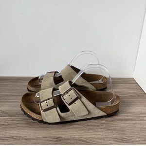Birkenstock Arizona Suede leather Beige L9 women
